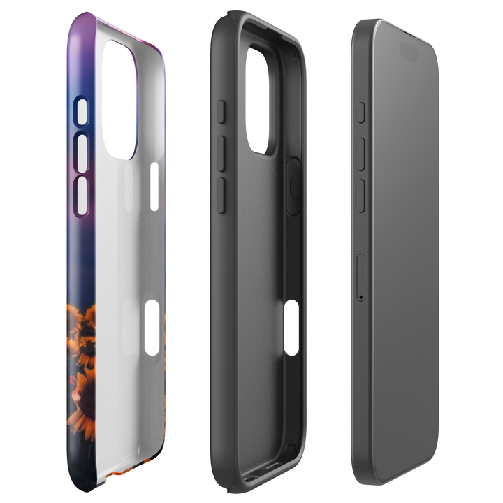 Sunflower Sunset Case | iPhone 16 Pro Max Nature Shell | Icon Skins