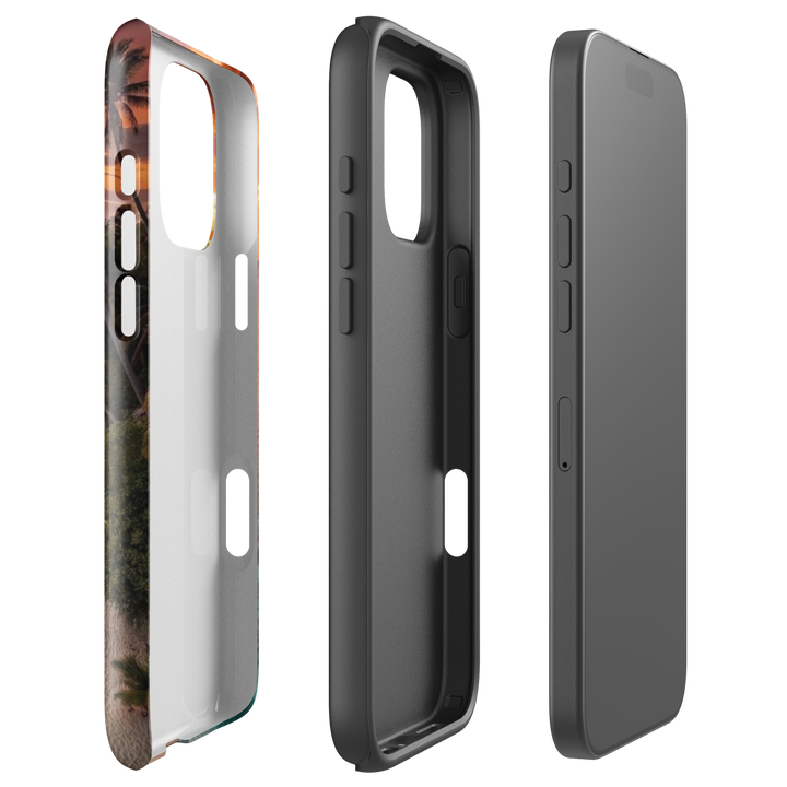 Vibrant Beach Sunset | iPhone 11 - 16 Pro Max Ocean Sunset Shell | Iconskins