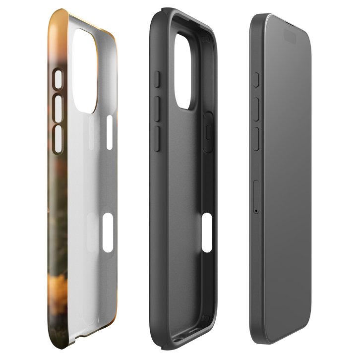 Bumblebee Flower Case | iPhone 11 - 16 Pro Max Nature-Inspired Shell | Iconskins