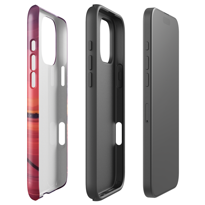 Sunset Lake View Case | iPhone 11 - 16 Pro Max Scenic Nature Shell | Iconskins